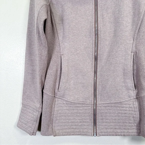 Lululemon Radiant Jacket II Heathered Rose Color - Picture 11 of 16